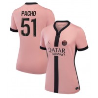 Paris Saint-Germain Willian Pacho #51 Replica Third Shirt Ladies 2024-25 Short Sleeve